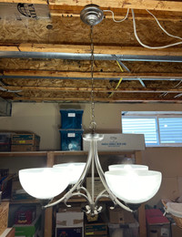 4 Light Chandelier Fixture