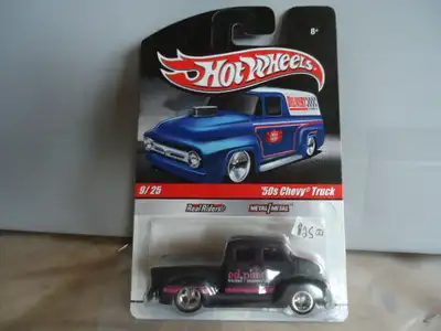 Hot Wheels Delivery Service #9 '50s Chevy Truck (black), View more