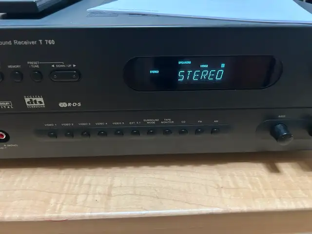NAD T760 Stereo Receiver 5.1 With Remote/Manual in General Electronics in Oakville / Halton Region - Image 2