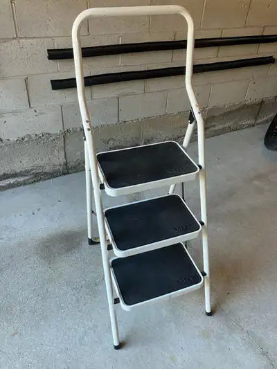 3 Step folding ladder, View more