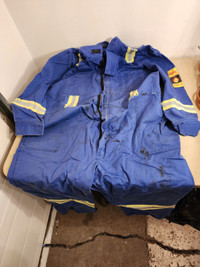 Used Fire Resistant Coveralls Size 52-54 3XLR