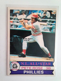 Pete Rose O Pee Chee baseball card Mint