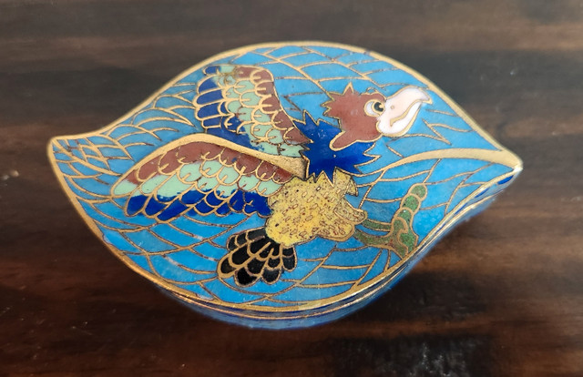 Cloisonné Enamel Jewelry Box in Jewellery & Watches in Kitchener / Waterloo - Image 2