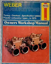 Weber carburettor tuning guide by Haynes