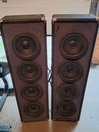 Vintage speakers. 8 inch drivers