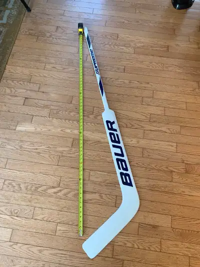 Signed Jamie Reiner goalie stick, View more