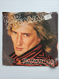Rod Stewart 1980 “PASSION” 45 RPM Single WBS 49617