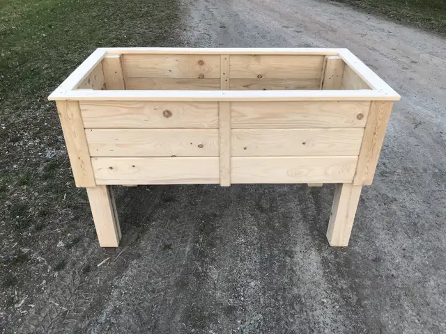 Garden trough - Flower box - Vegetable planter - Garden Plan 48x24x30 inches628632685912341226