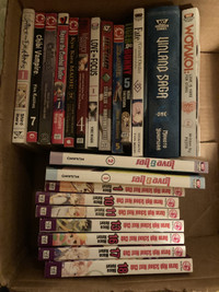 Assorted manga $5 each