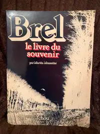 Brel, livre Souvenir