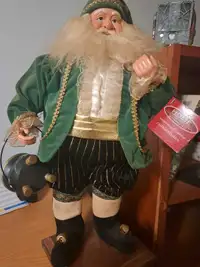 Santa in St Patricks outfit