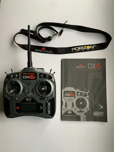 Spektrum DX6i 2.4GHz RC Aircraft 6-Channel Transmitter, View more