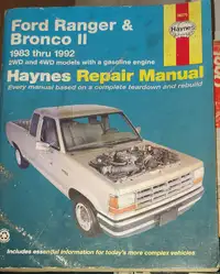 Haynes FORD RANGER 1983-92 2WD 4WD Repair Manual