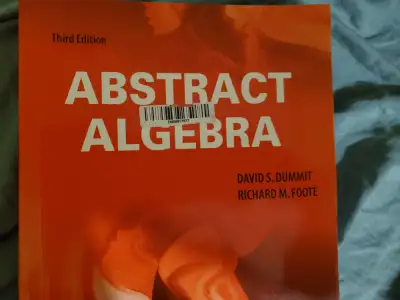 Abstract algebra - dummit and foote, View more