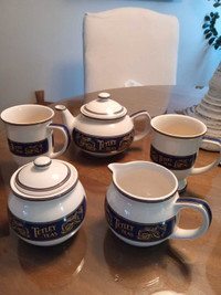Vintage Tetley Tea Set