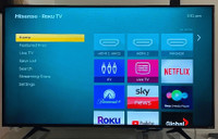 Hisense 58 Inch LED 4K Smart Roku TV - HDR10