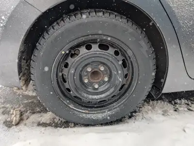 Tires are balanced and ready to mount. They were stored in our garage every summer. Pirelli Ice Zero...