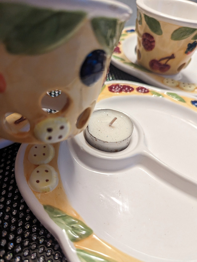 Ens pour fondue aux chocolats 4 personnes dans Vaisselle et articles de cuisine  à Laval/Rive Nord - Image 3