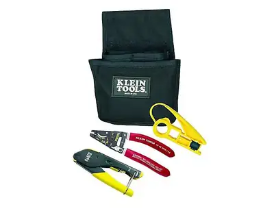 Coax Installer Kit, with F-Connectors and pouch, View more