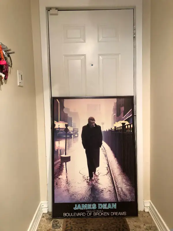Very large James Dean framed poster (Lowertown) in Bookcases & Shelving Units in Ottawa - Image 4