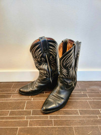 Black Western Boots (Negotiable Price)