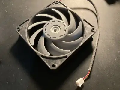 Scythe Servo Gentle Typhoon 1150rpm 120mm 3 pin desktop case fan, View more