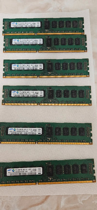 Samsung 6 x 4GB DDR3 ECC Memory
