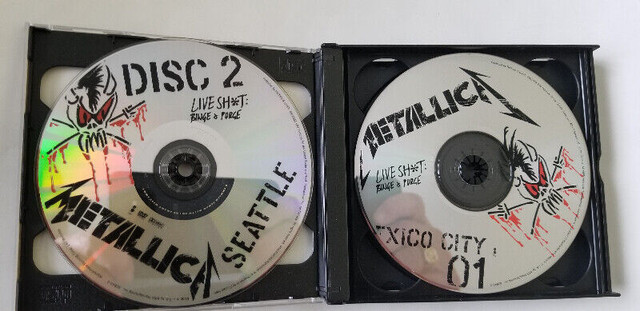 Metallica Live Sh*t: Binge & Purge 5 Disc Set (2 DVDs & 3 CDs) in CDs, DVDs & Blu-ray in City of Toronto - Image 4