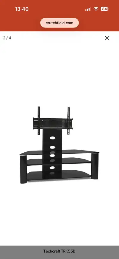 TV stand with built in mount, View more