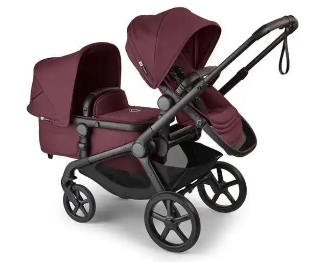 Bugaboo Kangaroo Sibling Seat - Dark Cherry in Strollers, Carriers & Car Seats in Markham / York Region - Image 3
