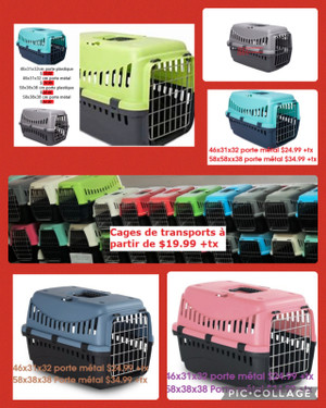 Cage De Transport Pour Chat Accessoires Neufs Et D Occasion Pour Animaux De Compagnie Dans Grand Montreal Kijiji