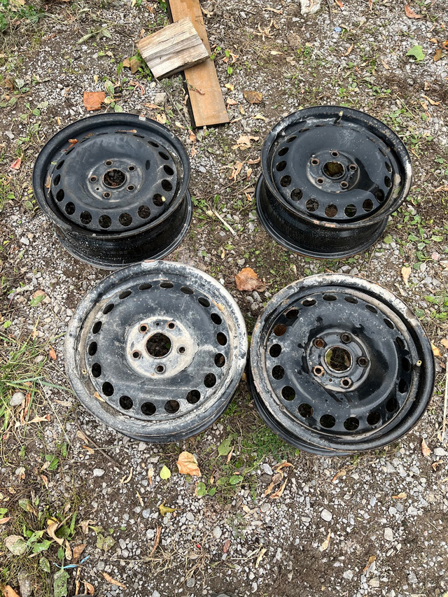VW Steel winter wheels, 5x112  in Tires & Rims in Trenton