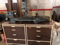 Metal lath and milling machine 