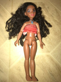 Disney MOANA of Oceania Princess Barbie Doll 9.5"