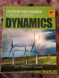 Vector Mechanics for Engineers DYNAMICS, 10th edition