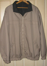 Vintage Lined Cherokee Tan Jacket Men's XL Excellent Condition