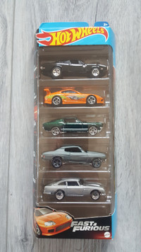 Hot Wheels Fast and Furious 5 pack