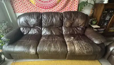 Leather Couch, View more