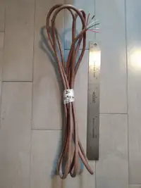 Câble 6C x 18 awg Cuivre solide  PVC brun– 10.5-16 pieds