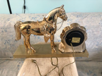Antique Horse Clocks 