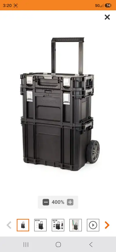 Husky 22 in. Connect Rolling Storage System Tool Box Brand New, View more