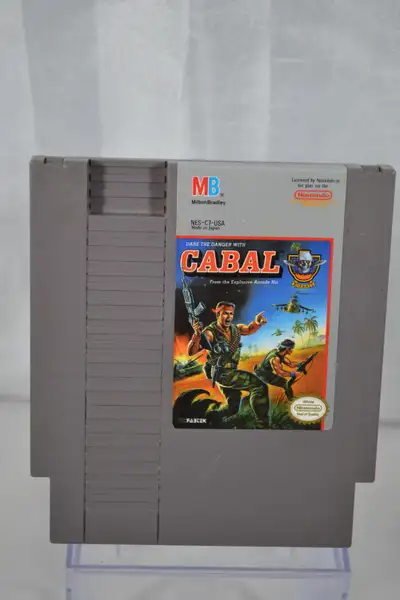 CABAL – Nintendo Game – NES - Cartridge Only, View more