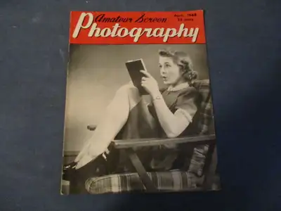 A vintage back issue dating to April 1948 & in VERY GOOD CONDITION! Pages are very clean & proper &...