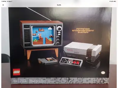 Nintendo Lego NES set 2446 pcs New In Box Nintendo Retired, View more