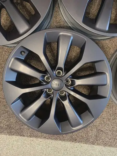 Used only a few months Vehicle was in an accident with winter tires on. Alloys were in storage. Incl...
