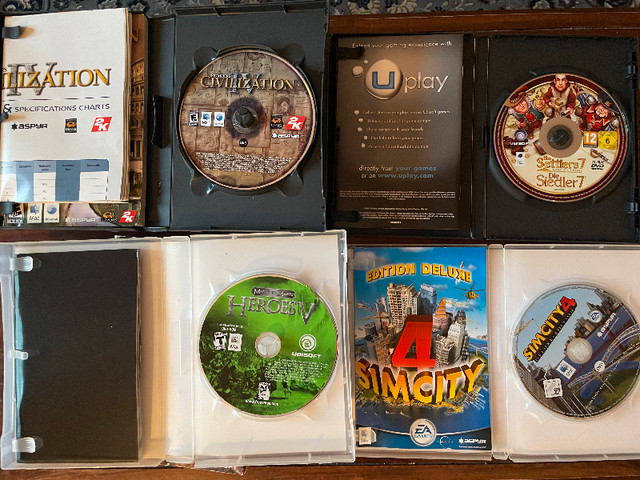 4 Jeux pour MAC (Civilization IV / Heroes V / Sim City 4) in PC Games in City of Montréal - Image 2