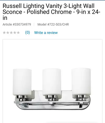 BEAUTIFUL NEW WALL SCONCE , View more