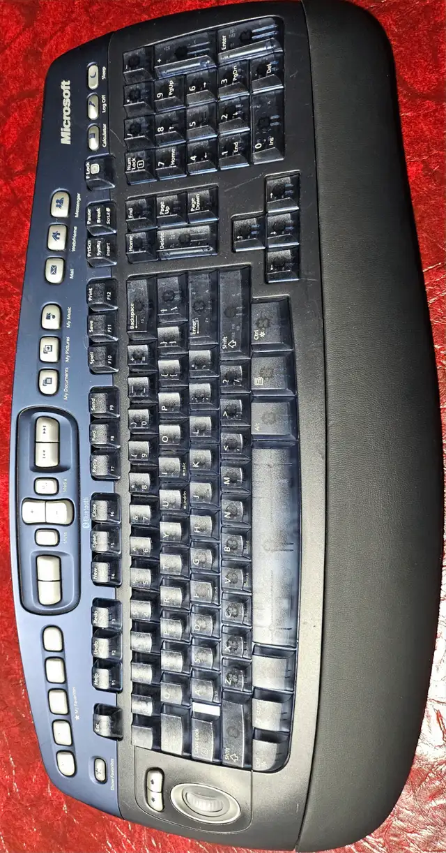 Microsoft X800121-100 Keyboard Elite for Bluetooth 1002 WUT0380534824127405107201