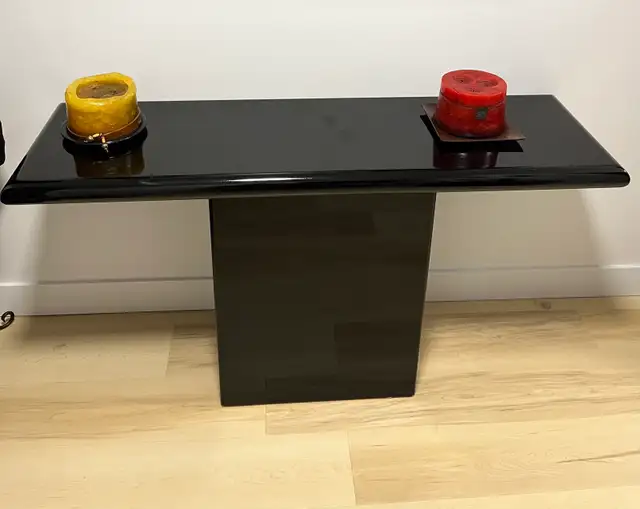 Black Console Table