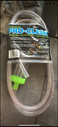 Gravel Washer siphon 